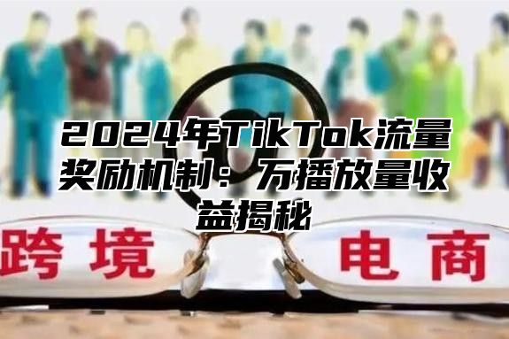 2025年TikTok流量奖励机制：万播放量收益揭秘