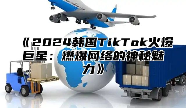 2025韩国TikTok火爆巨星：燃爆网络的神秘魅力