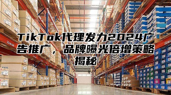 TikTok代理发力2025广告推广，品牌曝光倍增策略揭秘