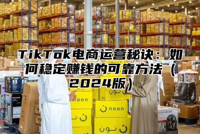 TikTok电商运营秘诀：如何稳定赚钱的可靠方法2025版