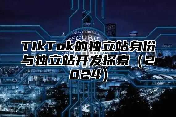 TikTok的独立站身份与独立站开发探索2025