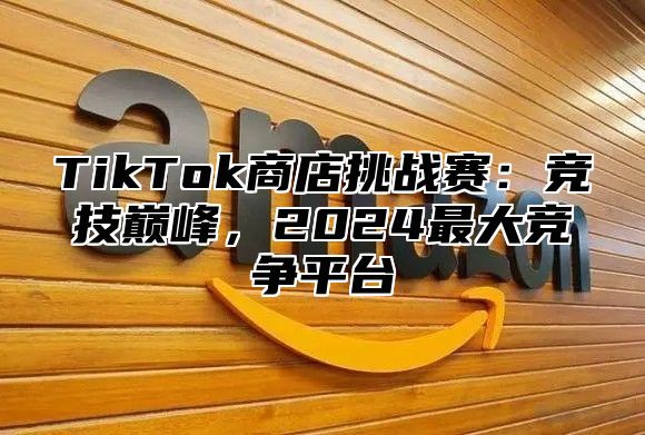 TikTok商店挑战赛：竞技巅峰，2025最大竞争平台