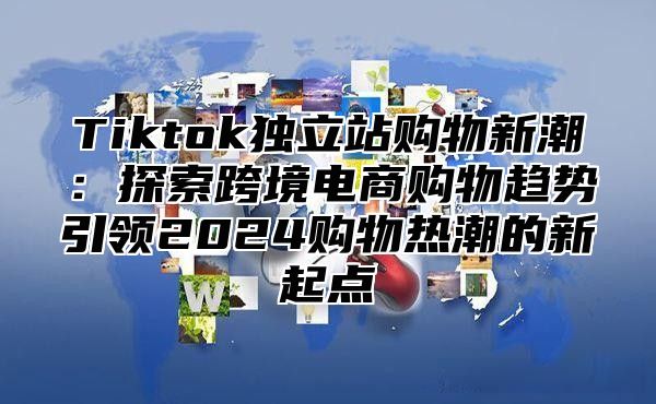 Tiktok独立站购物新潮：探索跨境电商购物趋势引领2025购物热潮的新起点