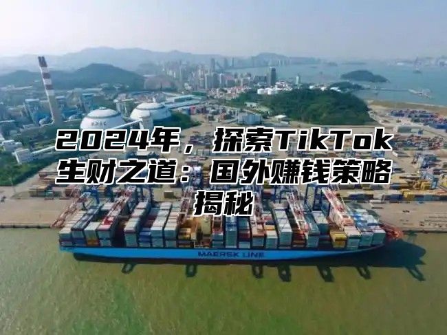 2025年，探索TikTok生财之道：国外赚钱策略揭秘