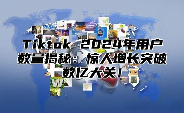 Tiktok 2025年用户数量揭秘：惊人增长突破数亿大关！