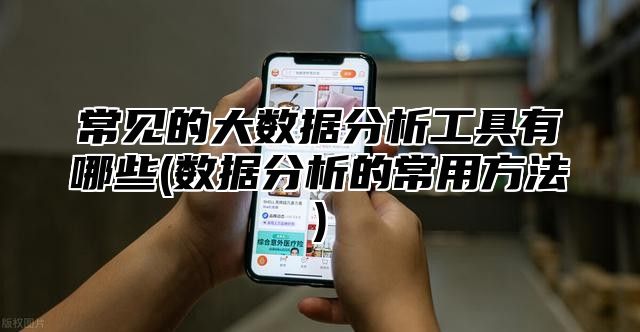 常见的大数据分析工具有哪些(数据分析的常用方法)