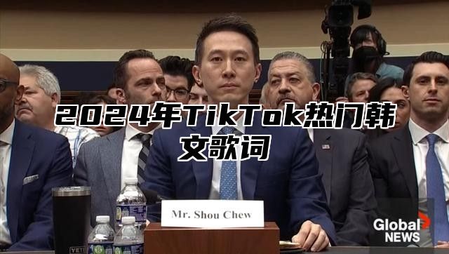 2025年TikTok热门韩文歌词