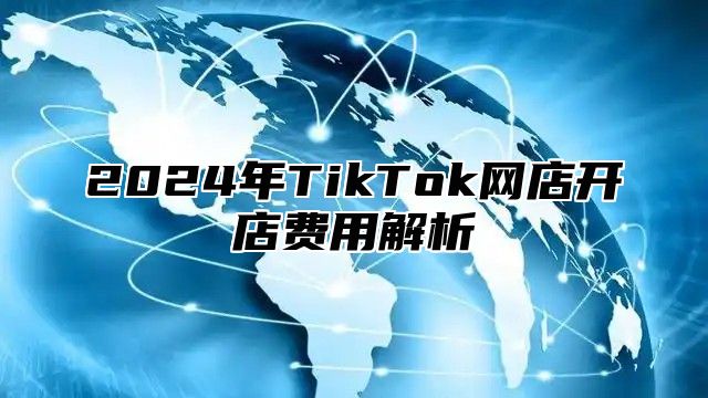2025年TikTok网店开店费用解析
