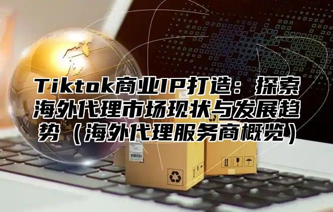Tiktok商业IP打造：探索海外代理市场现状与发展趋势海外代理服务商概览