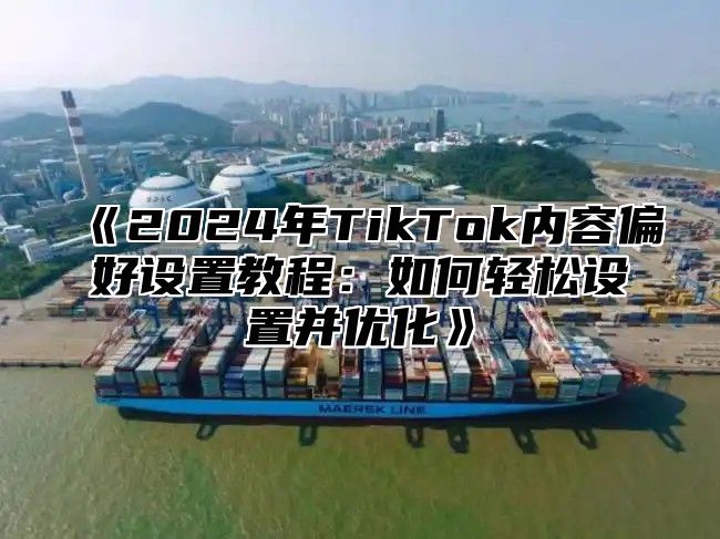 2025年TikTok内容偏好设置教程：如何轻松设置并优化