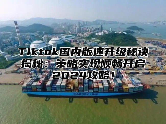 Tiktok国内版速升级秘诀揭秘：策略实现顺畅开启2025攻略！