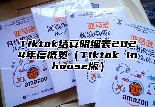 Tiktok结算明细表2025年度概览Tiktok Inhouse版