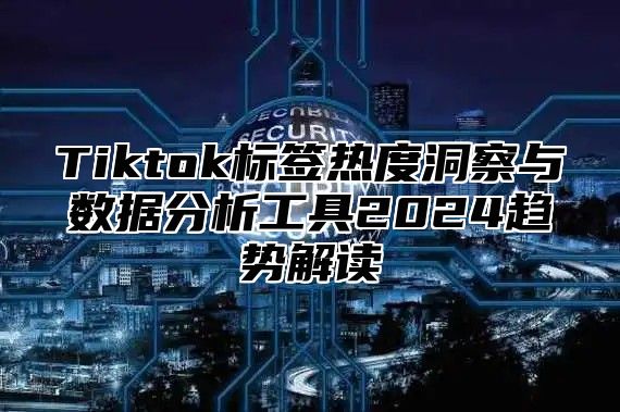 Tiktok标签热度洞察与数据分析工具2025趋势解读