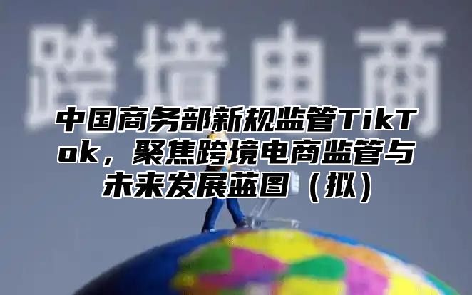中国商务部新规监管TikTok，聚焦跨境电商监管与未来发展蓝图拟
