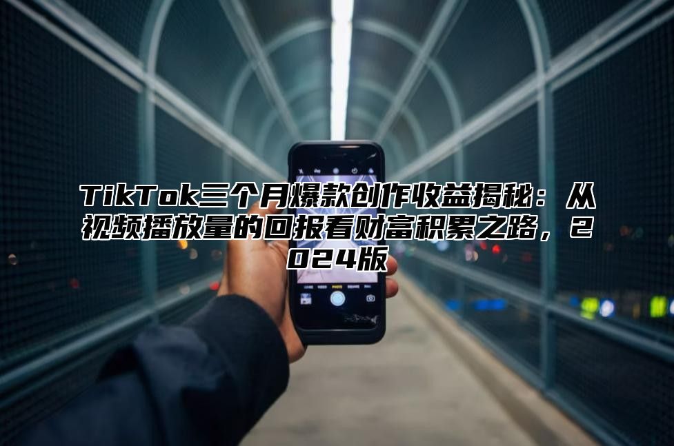 TikTok三个月爆款创作收益揭秘：从视频播放量的回报看财富积累之路，2025版