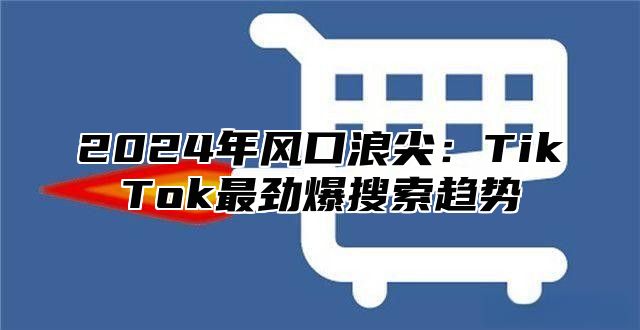 2025年风口浪尖：TikTok最劲爆搜索趋势