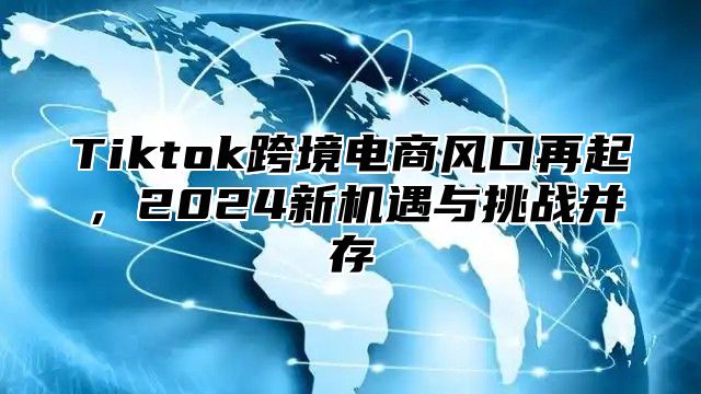 Tiktok跨境电商风口再起，2025新机遇与挑战并存
