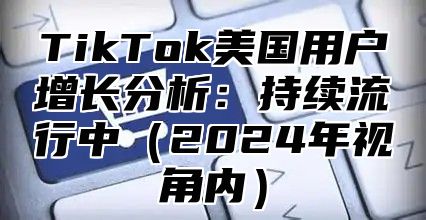 TikTok美国用户增长分析：持续流行中2025年视角内