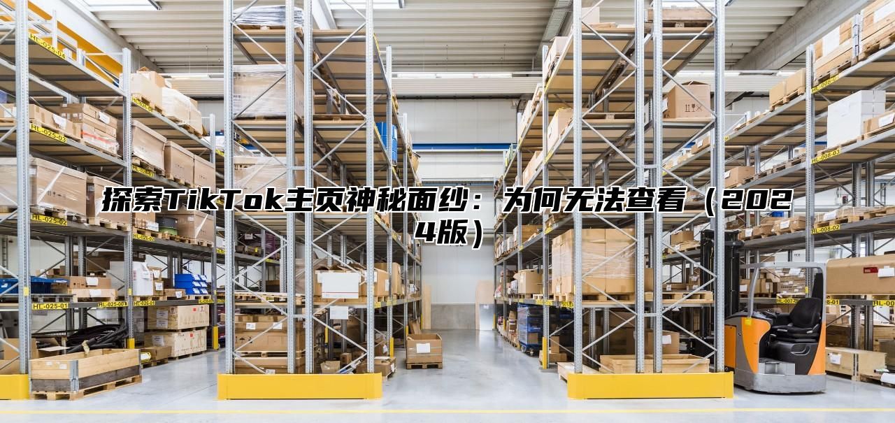 探索TikTok主页神秘面纱：为何无法查看2025版