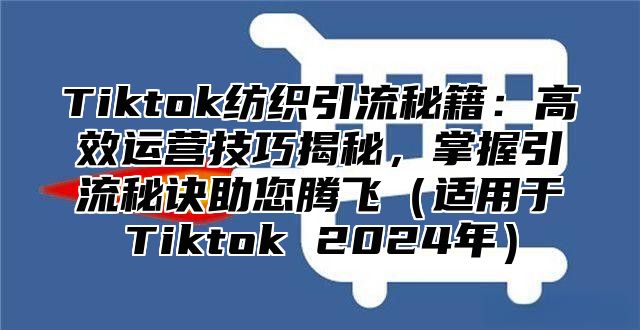 Tiktok纺织引流秘籍：高效运营技巧揭秘，掌握引流秘诀助您腾飞适用于Tiktok 2025年