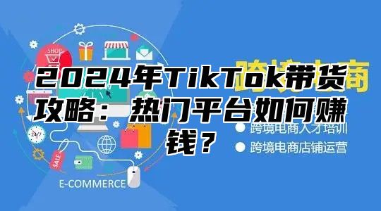 2025年TikTok带货攻略：热门平台如何赚钱？