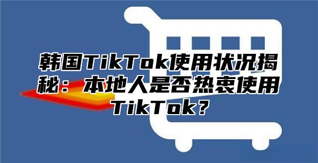 韩国TikTok使用状况揭秘：本地人是否热衷使用TikTok？