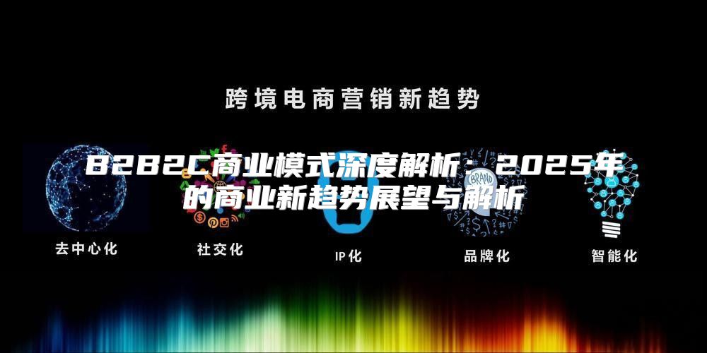 B2B2C商业模式深度解析：2025年的商业新趋势展望与解析