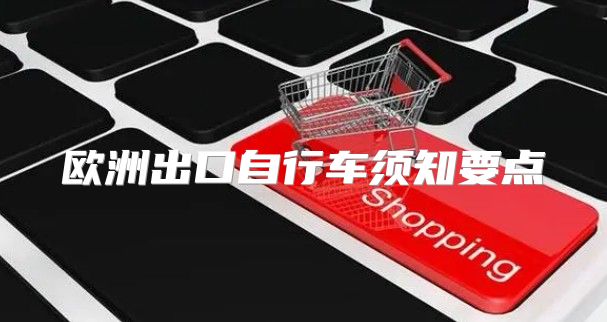 欧洲出口自行车须知要点