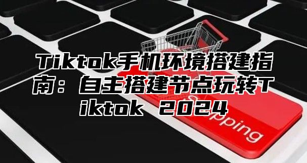 Tiktok手机环境搭建指南：自主搭建节点玩转Tiktok 2025