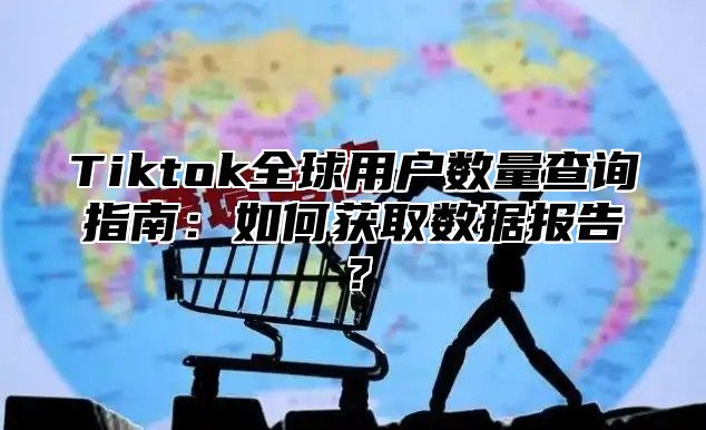 Tiktok全球用户数量查询指南：如何获取数据报告？