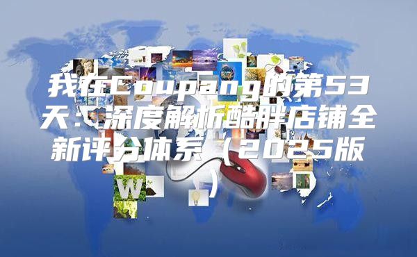 我在Coupang的第53天：深度解析酷胖店铺全新评分体系2025版