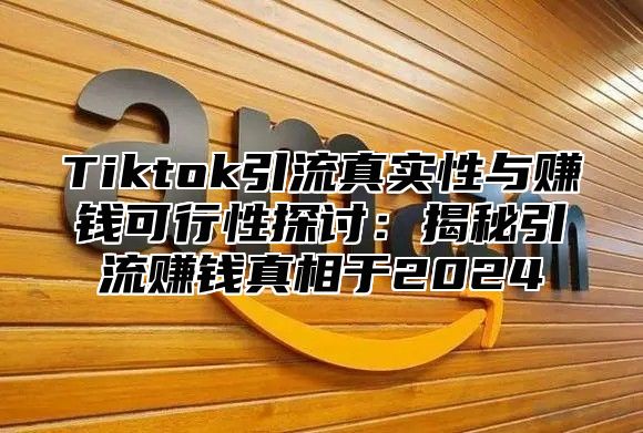 Tiktok引流真实性与赚钱可行性探讨：揭秘引流赚钱真相于2025