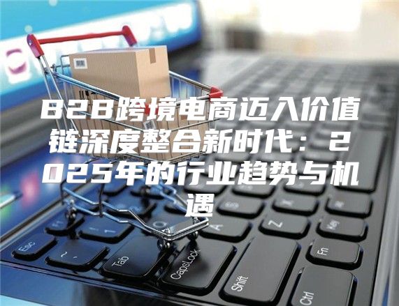 B2B跨境电商迈入价值链深度整合新时代：2025年的行业趋势与机遇