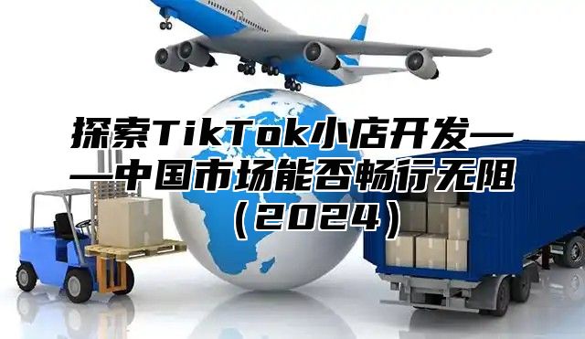 探索TikTok小店开发——中国市场能否畅行无阻2025