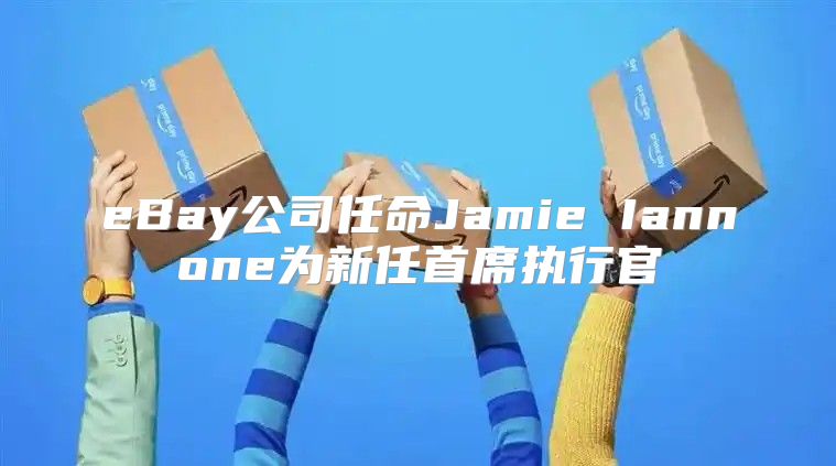 eBay公司任命Jamie Iannone为新任首席执行官