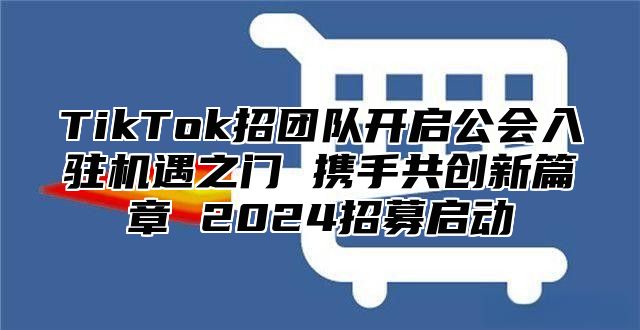 TikTok招团队开启公会入驻机遇之门 携手共创新篇章 2025招募启动