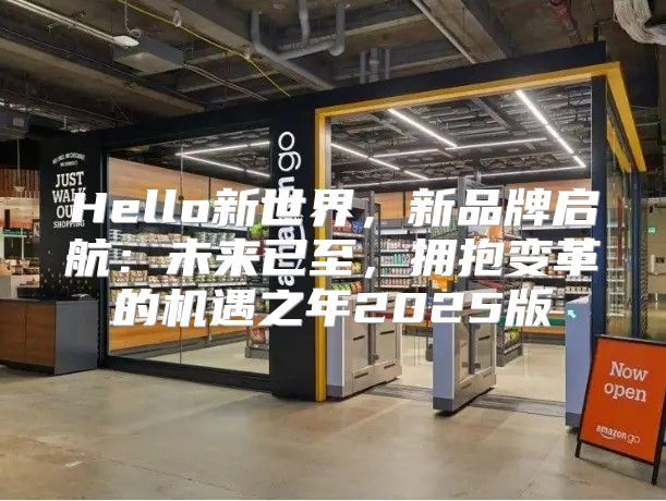 Hello新世界，新品牌启航：未来已至，拥抱变革的机遇之年2025版