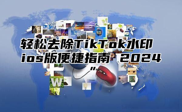 轻松去除TikTok水印 ios版便捷指南 2025”