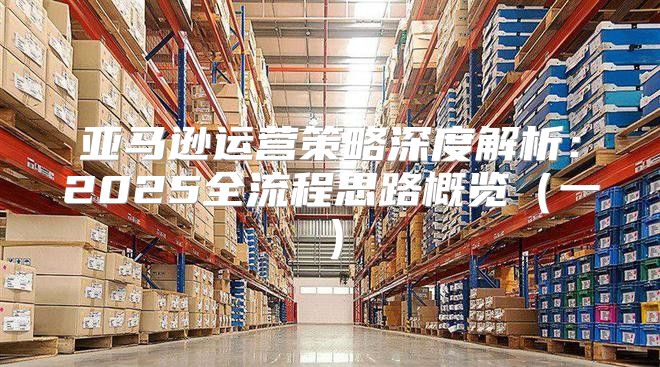 亚马逊运营策略深度解析：2025全流程思路概览一