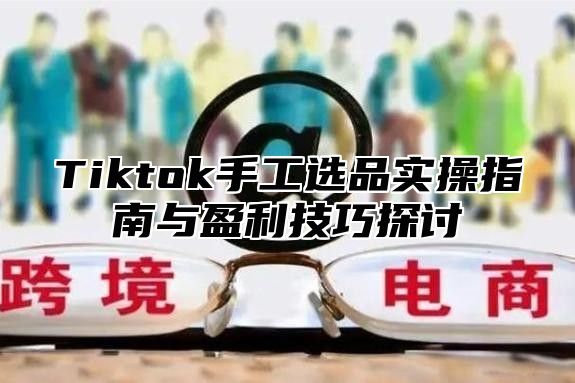 Tiktok手工选品实操指南与盈利技巧探讨