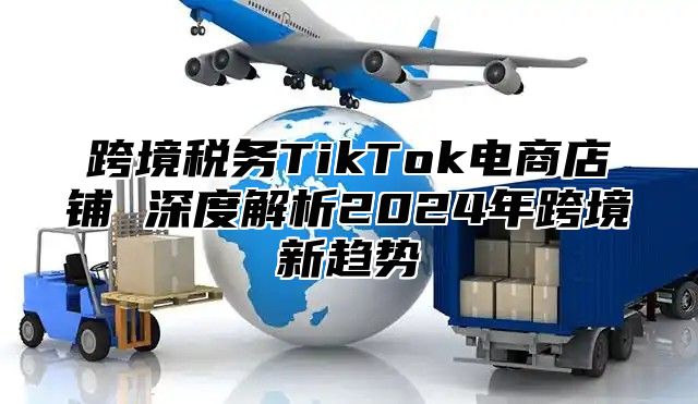 跨境税务TikTok电商店铺 深度解析2025年跨境新趋势