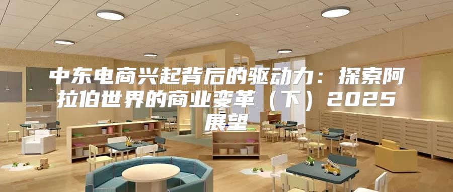 中东电商兴起背后的驱动力：探索阿拉伯世界的商业变革下2025展望