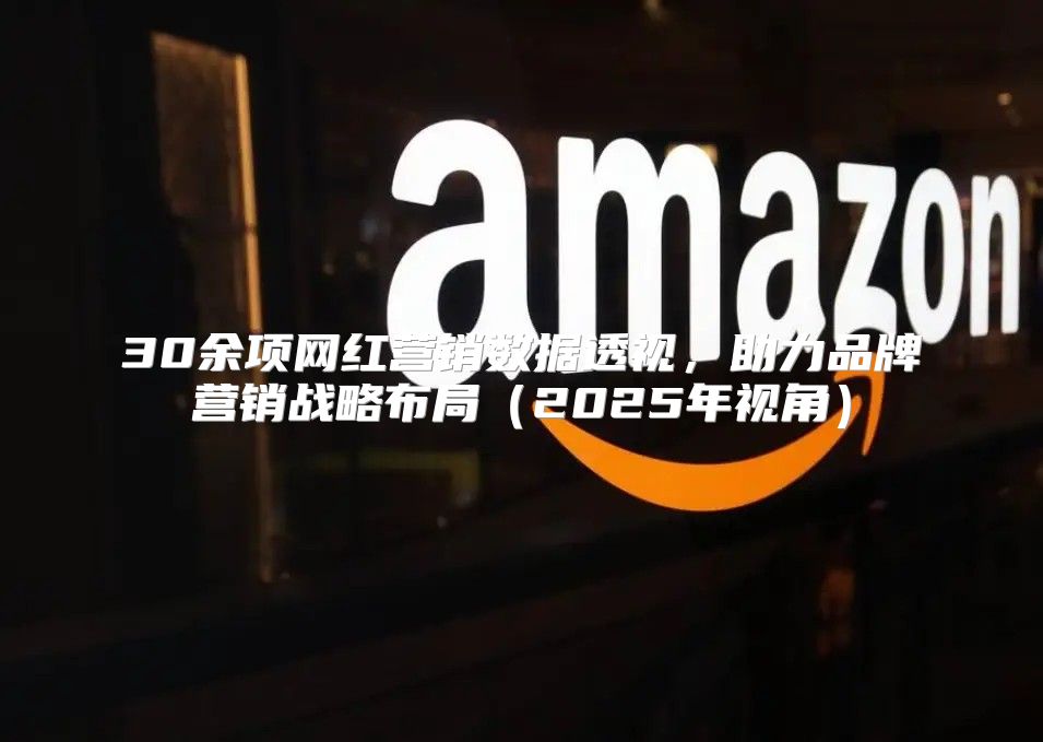 30余项网红营销数据透视，助力品牌营销战略布局2025年视角