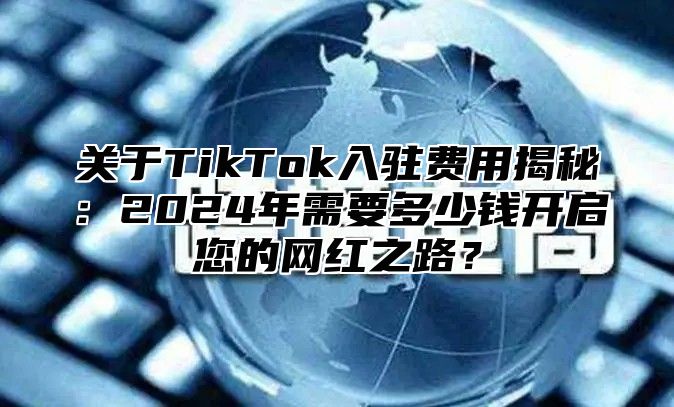 关于TikTok入驻费用揭秘：2025年需要多少钱开启您的网红之路？