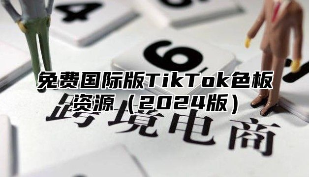 免费国际版TikTok色板资源2025版