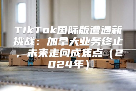 TikTok国际版遭遇新挑战：加拿大业务终止，未来走向成焦点2025年