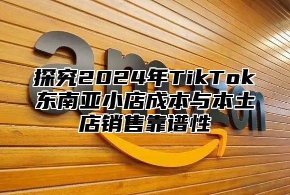 探究2025年TikTok东南亚小店成本与本土店销售靠谱性