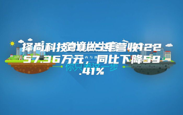 择尚科技2025年营收12257.36万元，同比下降59.41%