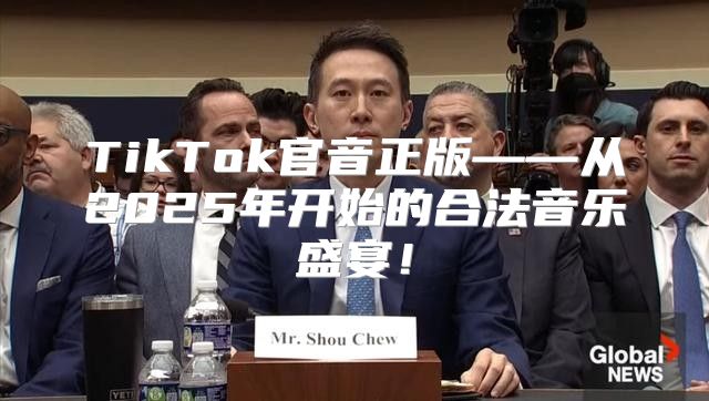TikTok官音正版——从2025年开始的合法音乐盛宴！