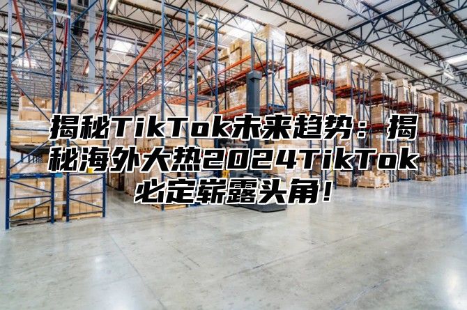 揭秘TikTok未来趋势：揭秘海外大热2025TikTok必定崭露头角！